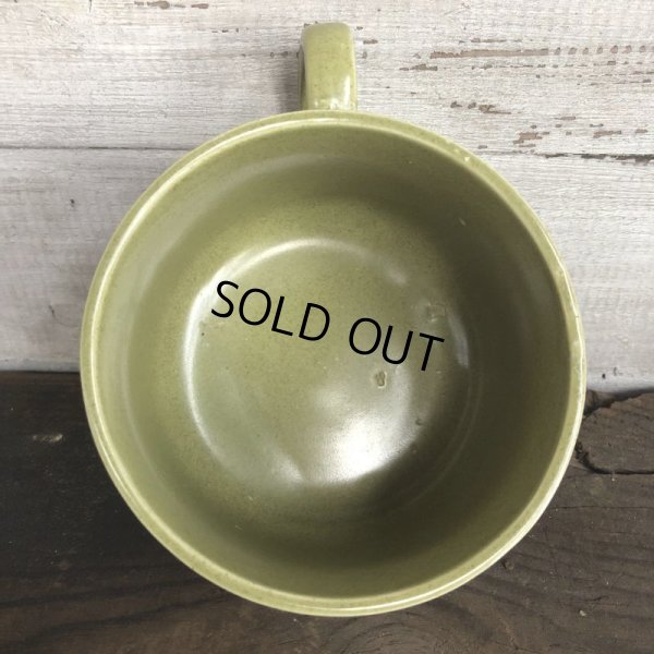 画像5: 70s Vintage Soup Crackers Chowder Heavy Mug Green (S927)