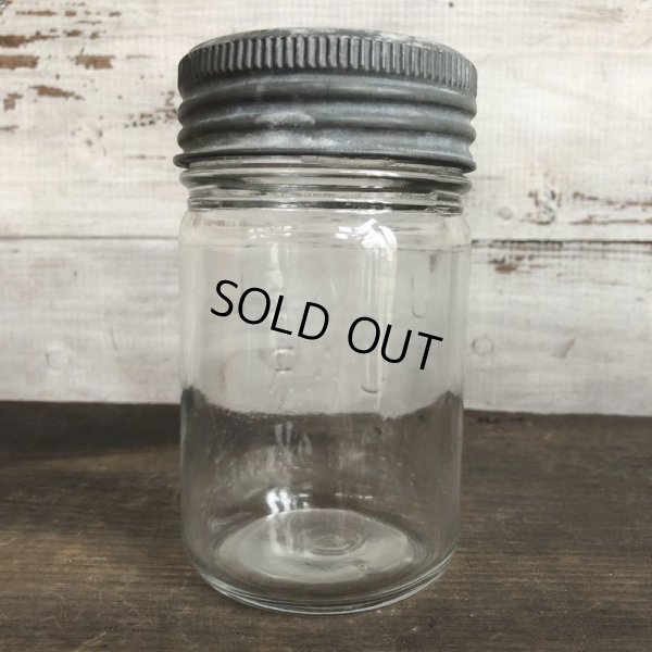 画像3: Vintage Glass Jewel Mason Jar 14cm (S994)