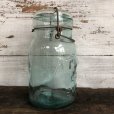 画像4: Vintage Atlas Glass Top Mason Jar 18.5cm (S998) (4)