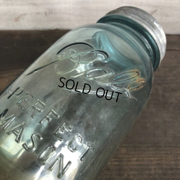 画像5: 20s-30s Vintage Glass Ball Mason Jar 17.5cm (S984)