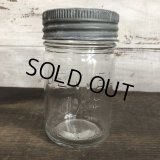 Vintage Glass Jewel Mason Jar 14cm (S994)