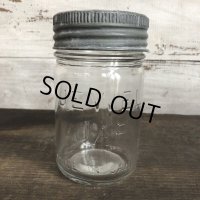 Vintage Glass Jewel Mason Jar 14cm (S994)