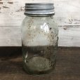 画像4: Vintage Glass Mission Mason Jar 17.5cm (S995)