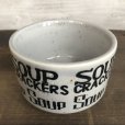 画像2: 70s Vintage Soup Crackers Heavy Mug Gray (S928) (2)