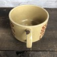 画像4: 70s Vintage Soup Crackers Chowder Heavy Mug Brown (S926)