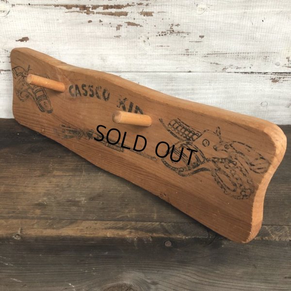 画像3: Vintage Cassco Kid Wooden Rack (T011)