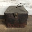 画像2: Vintage Union Leader Cut Plug Tabacco Tin (T005) (2)