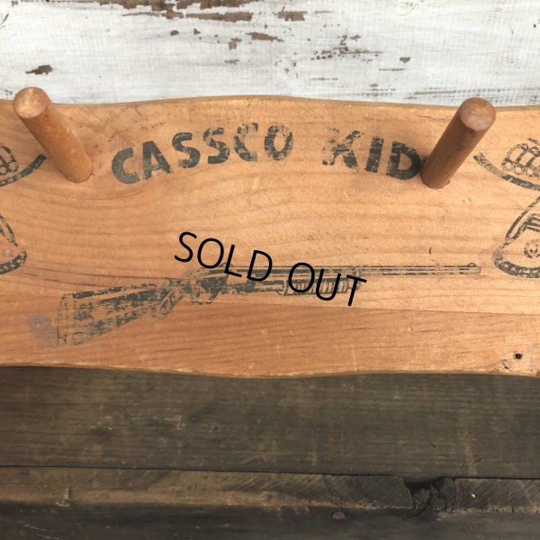 画像9: Vintage Cassco Kid Wooden Rack (T011)