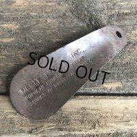 Vintage Advertising Shoe Horn MERIT SHOE CO. INC. (T019)