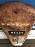 画像2: Vintage Delco Battery Advertising Thermometer Sign (T033) (2)