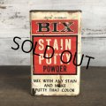 Vintage BIX STAIN PUTTY POWDER can (T043) 