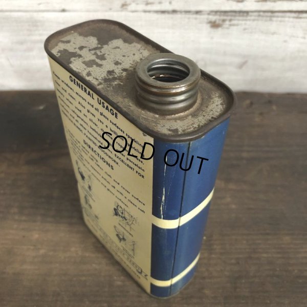 画像4: Vintage Flash Glass Wax can (T044)