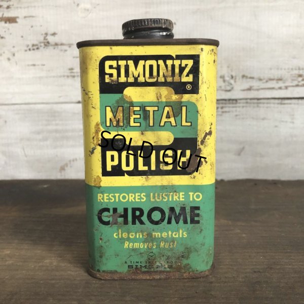 画像1: Vintage SIMONIZ METAL POLISH can (T042) 