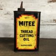 画像1: Vintage MITEE THREAD CUTTING OIL can (T044)  (1)