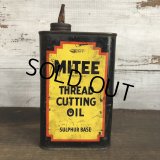 Vintage MITEE THREAD CUTTING OIL can (T044) 