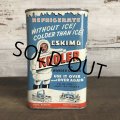 Vintage ESKIMO KOOLER can (T047) 