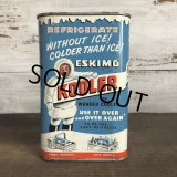 Vintage ESKIMO KOOLER can (T047) 