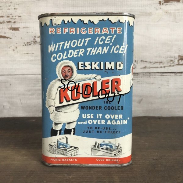 画像1: Vintage ESKIMO KOOLER can (T047) 