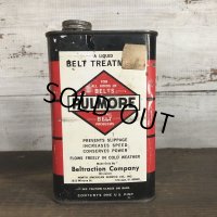 Vintage PLUMORE BELTS OIL can (T045) 