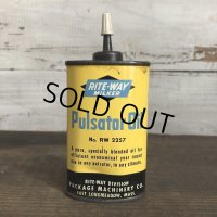 Vintage RITE-WAY MILKER  Pulsator Oil can (T039) 
