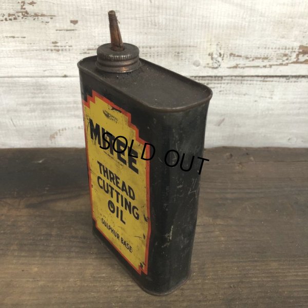 画像2: Vintage MITEE THREAD CUTTING OIL can (T044) 