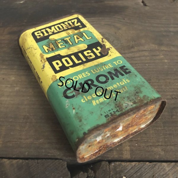 画像6: Vintage SIMONIZ METAL POLISH can (T042) 