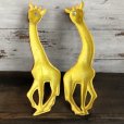 画像2: Vintage 1977 HOMCO Wall Deco Giraffe Set (T053) (2)