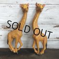 Vintage 1977 HOMCO Wall Deco Giraffe Set (T053)