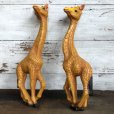 画像8: Vintage 1977 HOMCO Wall Deco Giraffe Set (T053)