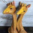 画像4: Vintage 1977 HOMCO Wall Deco Giraffe Set (T053)