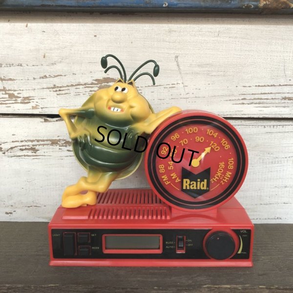 画像1: 80s Vintage Raid Bug Radio (T063) 