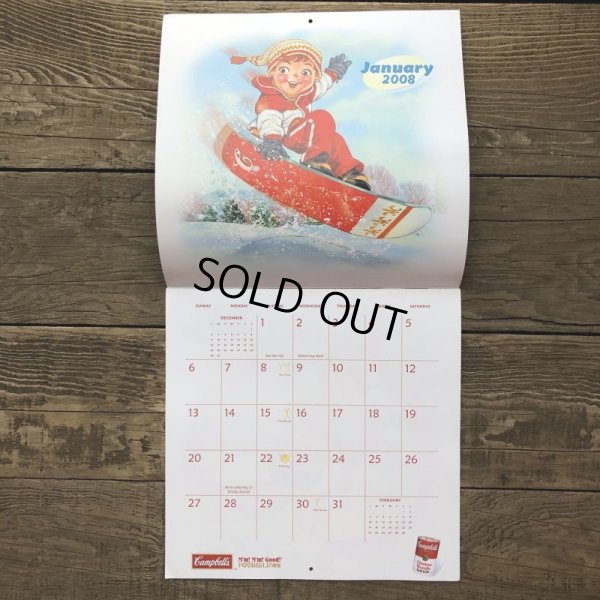 画像2: Vintage Campbell Soup Kid Calendar 2008 (T082)