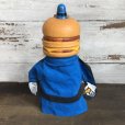 画像3: Vintage McDonalds Officer Big Mac Hand Puppet Doll (T065)