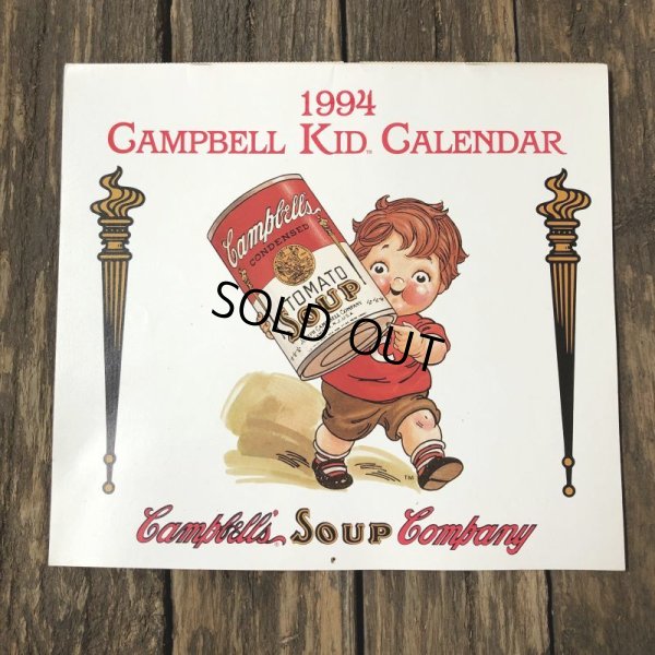 画像1: Vintage Campbell Soup Kid Calendar 1994 (T068)
