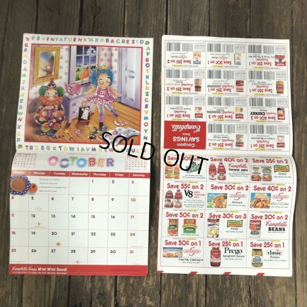 画像4: Vintage Campbell Soup Kid Calendar 1998 (T072)