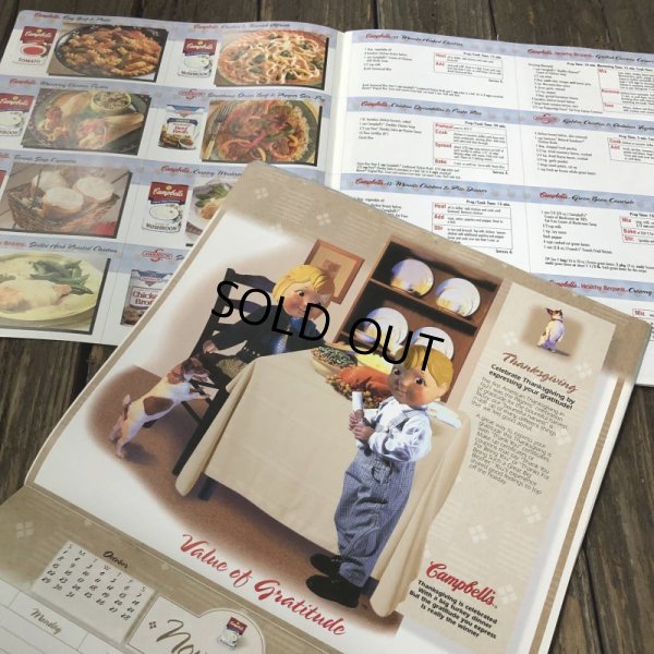 画像5: Vintage Campbell Soup Kid Calendar 2000 (T074)