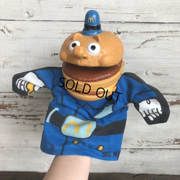 画像9: Vintage McDonalds Officer Big Mac Hand Puppet Doll (T065)