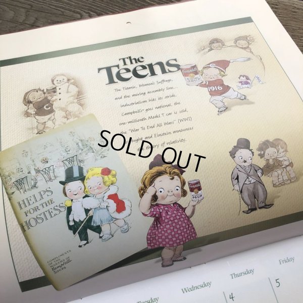 画像6: Vintage Campbell Soup Kid Calendar 2004 (T078)