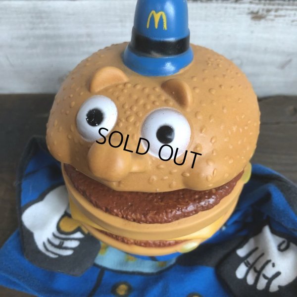画像7: Vintage McDonalds Officer Big Mac Hand Puppet Doll (T065)