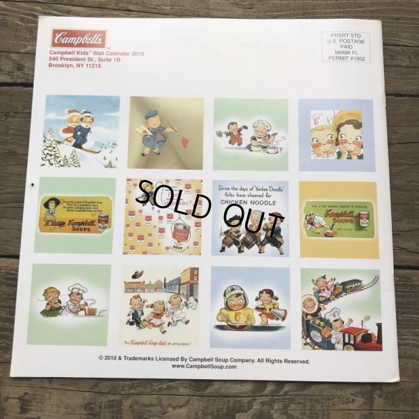 画像7: Vintage Campbell Soup Kid Calendar 2010 (T084)