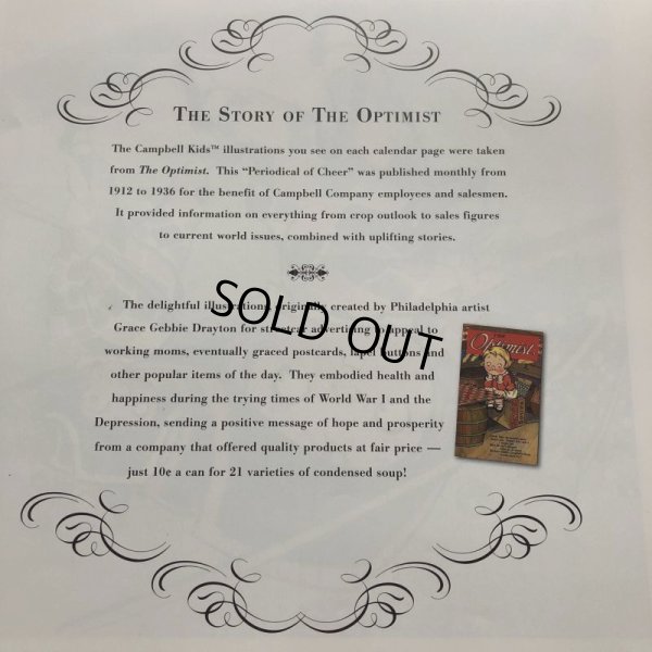 画像4: Vintage Campbell Soup Kid Calendar 2006 (T080)