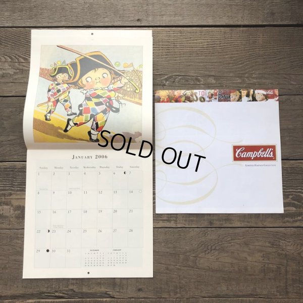 画像2: Vintage Campbell Soup Kid Calendar 2006 (T080)