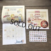 Vintage Campbell Soup Kid Calendar 2004 (T078)