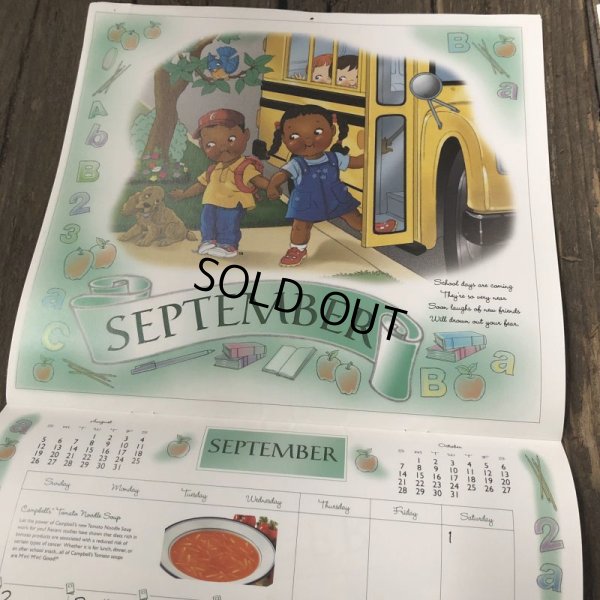 画像7: Vintage Campbell Soup Kid Calendar 2001 (T075)