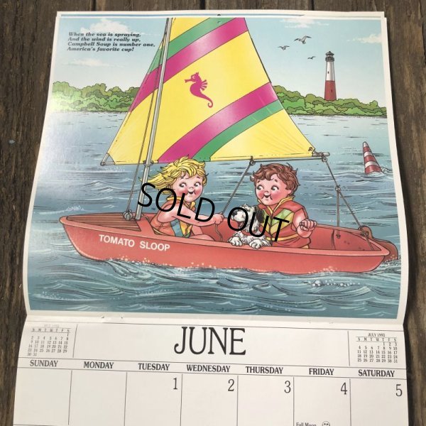 画像7: Vintage Campbell Soup Kid Calendar 1993 (T067)