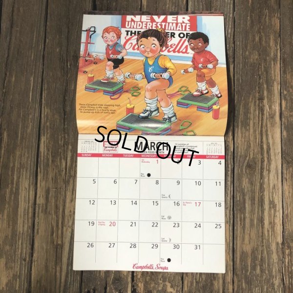画像7: Vintage Campbell Soup Kid Calendar 1995 (T069)