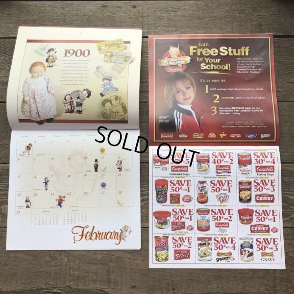 画像4: Vintage Campbell Soup Kid Calendar 2004 (T078)