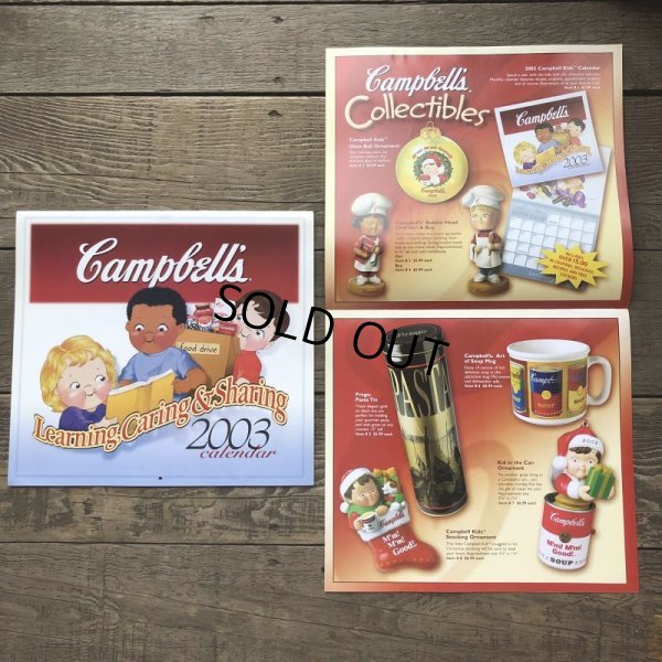 画像2: Vintage Campbell Soup Kid Calendar 2003 (T077)