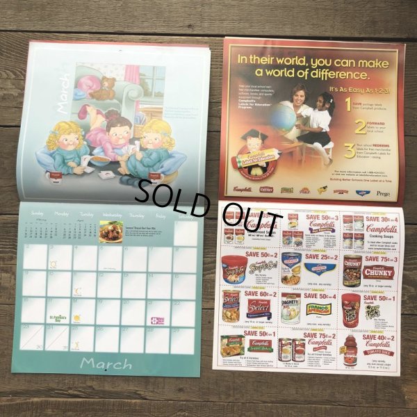 画像4: Vintage Campbell Soup Kid Calendar 2003 (T077)