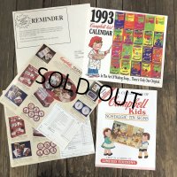 Vintage Campbell Soup Kid Calendar 1993 (T067)